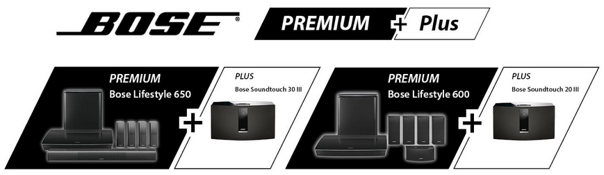 BOSE Premium Plus Deal auf Masters.de - z.B. Bose Lifestyle 600 inkl. Soundtouch 20 III für 3139€