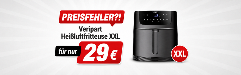 Veripart Heißluftfriteuse