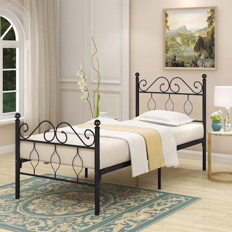 Falscher Preis! Metallbett - 6,60 € mit Lieferung bei Amazon