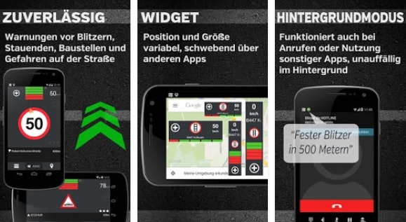 Blitzer Plus Android App bei play.google.com