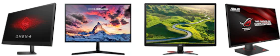 4 günstige Monitore in der Übersicht - z. B. Samsung S24F356FHU für 99€