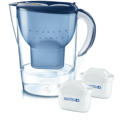 BRITA Marella XL Blau + 2 Kartuschen mit 5,04€ Preisnachlass