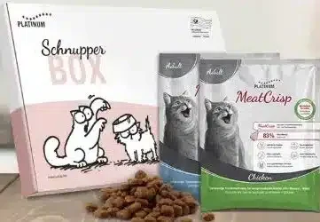 kostenfreie Schnupperbox für eure Katze