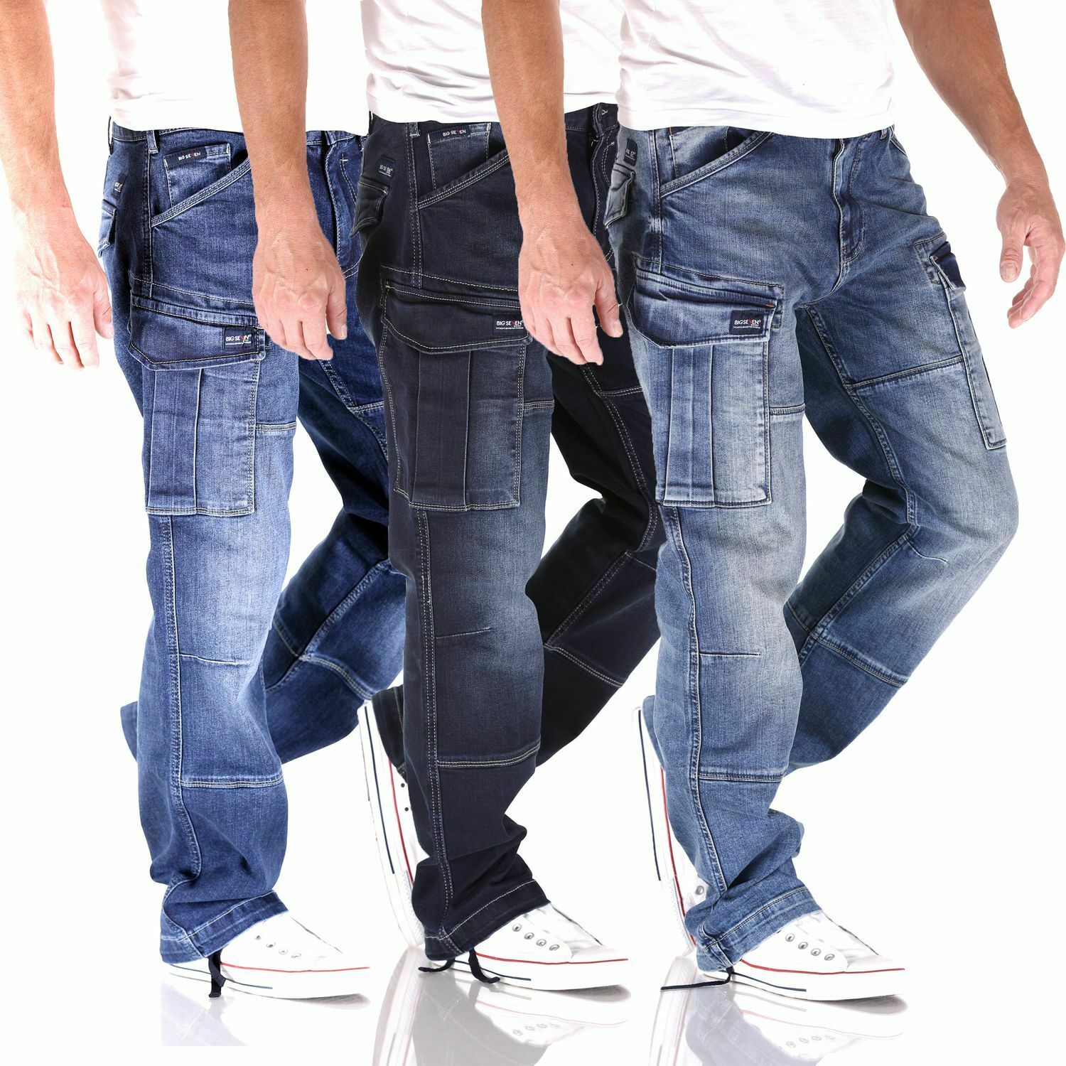 Big Seven Brian – Cargo Herren Jeans / Comfort Fit 39,90€ statt 50€ Idealo