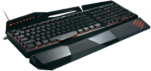 Mad Catz S.T.R.I.K.E.3 Gaming Tastatur für PC für 60€
