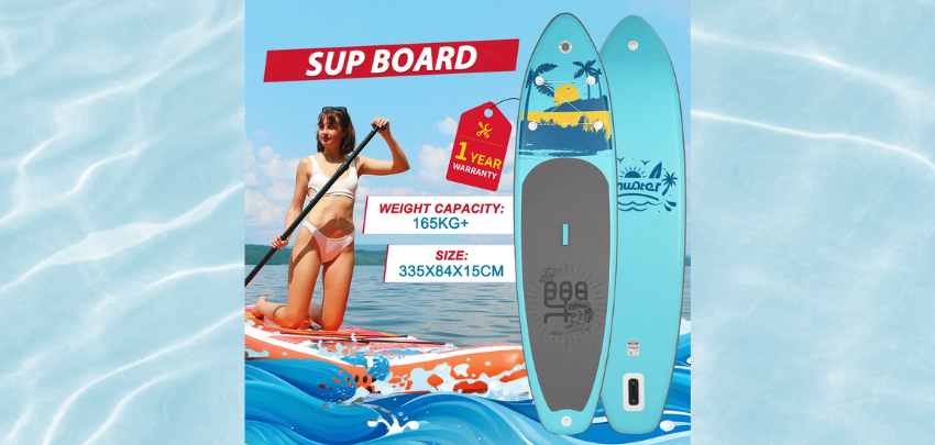 FunWater SUP Board für 109€ - ultraleicht, 335cm, inkl. Zubehör
