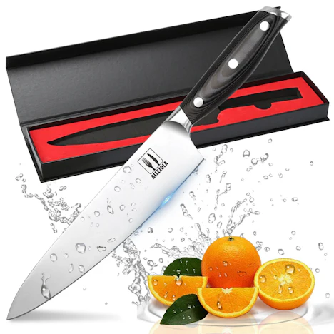 Amazon - Professionelle 19 cm Kochmesser, Gemüsemesser, Chefmesser, Allzweckmesser 19,99 Euro