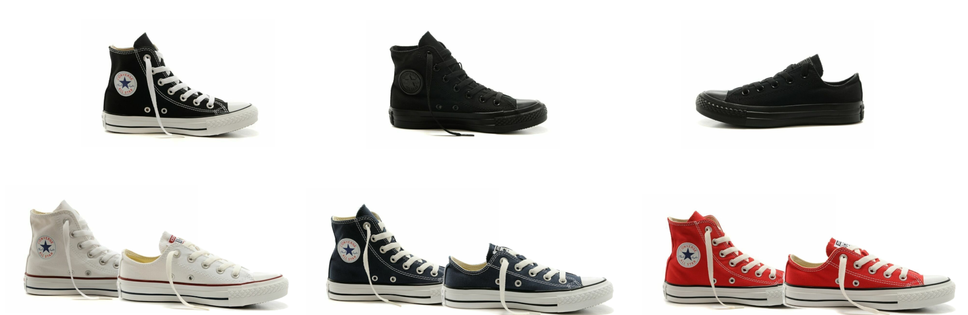 Converse Chuck Taylor All Star für 24€ - Kult-Sneaker in High oder Low Version, verschiedene Farben und Größen
