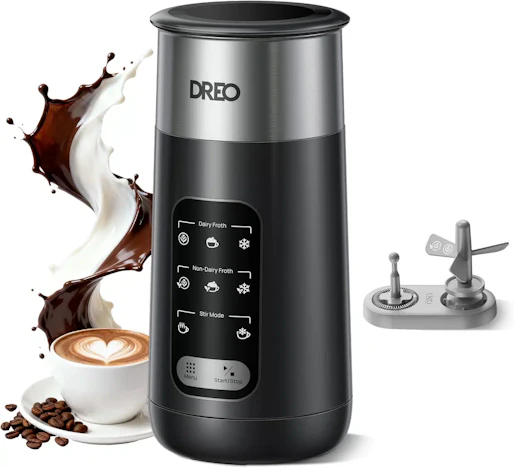 Café-Schaum für zuhause: DREO BaristaMaker für 49,99€