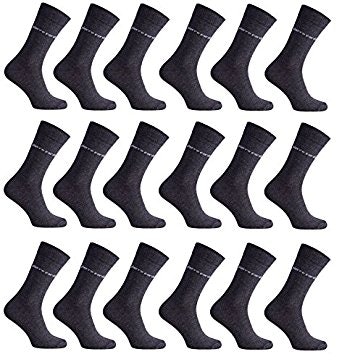 18er Pack Pierre Cardin Herren Business-Socken Schwarz PC8010 für 9,99 EUR inkl. VSK