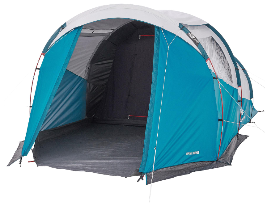 Quechua Arpenaz 4.1 Zelt für 174€ - für 4 Personen, Fresh &amp; Black