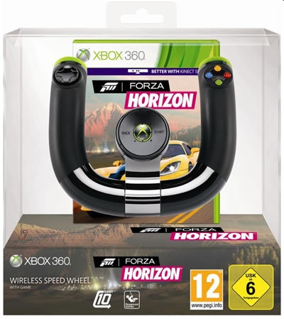 Microsoft Wireless Speed Wheel Lenkrad mit Forza Horizon für 69€ inkl. Versand