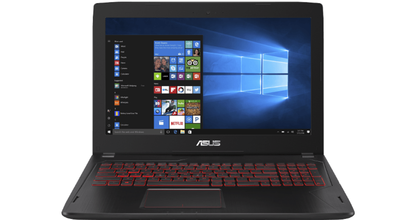 Asus FX502VM-DM112T für 799€ - 15,6" Gaming Notebook mit i5-6300HQ, 8GB RAM, 256GB SSD und GTX 1060