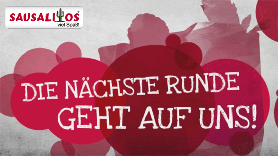 Kostenloser Cocktail bei Sausalitos