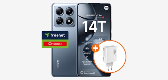 Letzte Chance! Eff. GRATIS mit 145€ Ersparnis 🤩🍬 Xiaomi 14T Pro + 120W Ladegerät » im 20 GB Vodafone-Tarif für 14,99€ mtl.