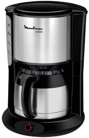 10,00€ auf Moulinex Thermo-Kaffeemaschine Subito Edelstahl (FT3608) sparen