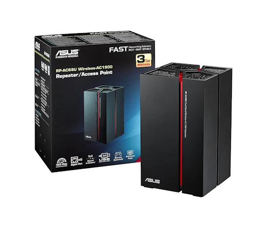 Asus DSL-AC68U - Dual-Band Power Repeater für 104€