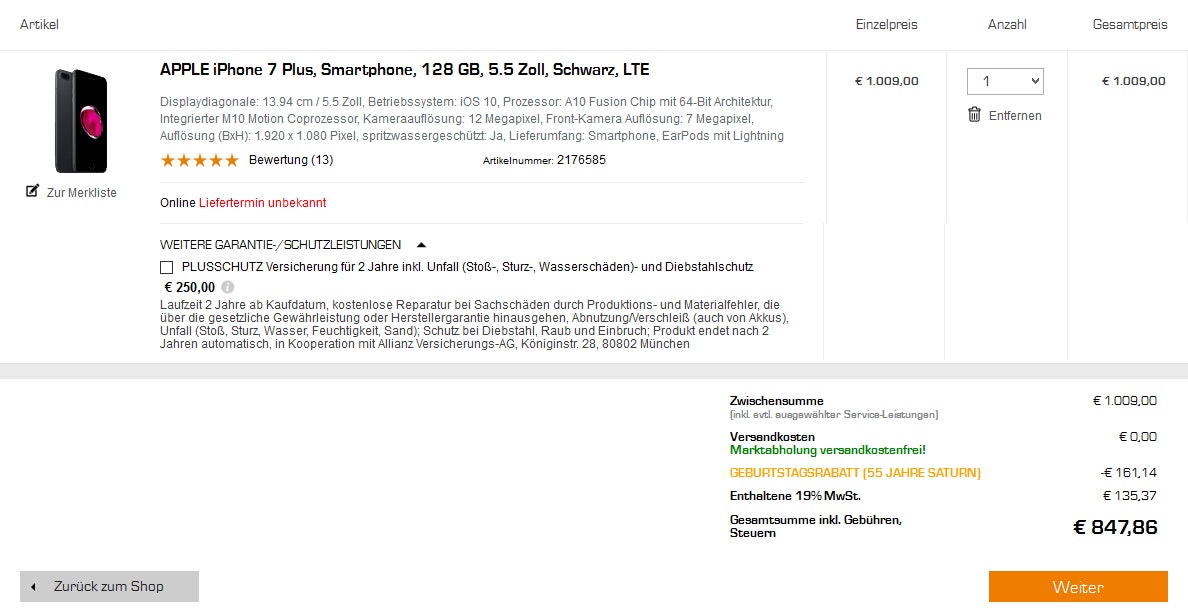 warenkorb-saturn-mehrwertsteuer-geschenkt