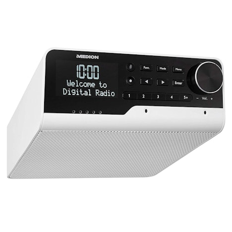 MEDION P66120 WLAN Unterbauradio mit Amazon Alexa (Küchenradio, DAB+, Bluetooth, PLL UKW, Party Mode-Funktion, DLNA)