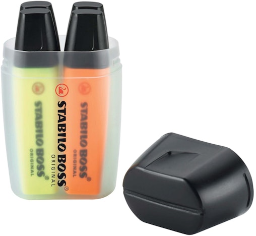 4er-Box Stabilo Boss Original für 5€ - Textmarker in 4 verschiedenen Farben
