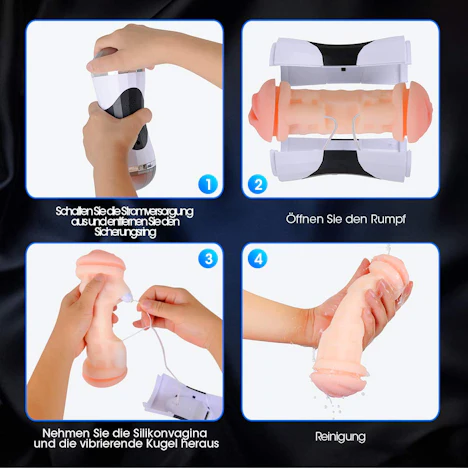 Save 50%, 2 in 1 Masturbating Vibrator