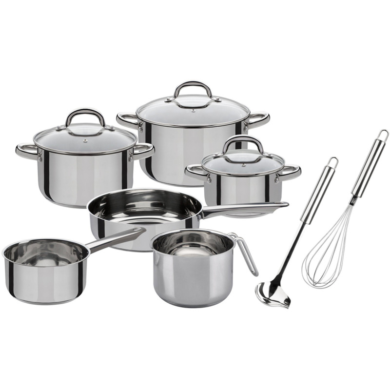 GSW Topf-Set Montreal (Set 11-tlg) silberfarben mit 17,44€ Ersparnis