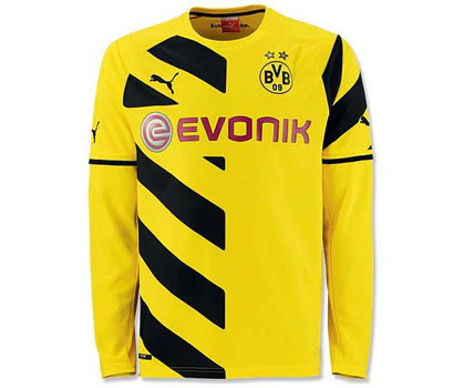 Puma Borussia Dortmund Home Trikot L/S 2014/2015 für 15€