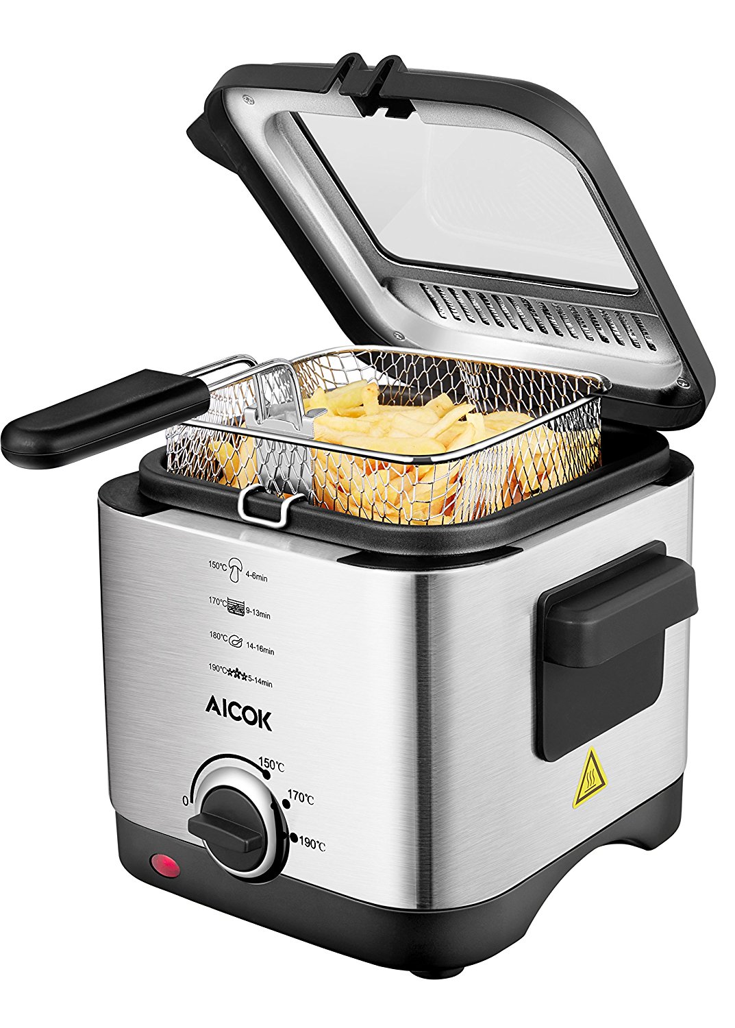 Edelstahl Fritteuse 900W für 19,99€ staat 30,99€