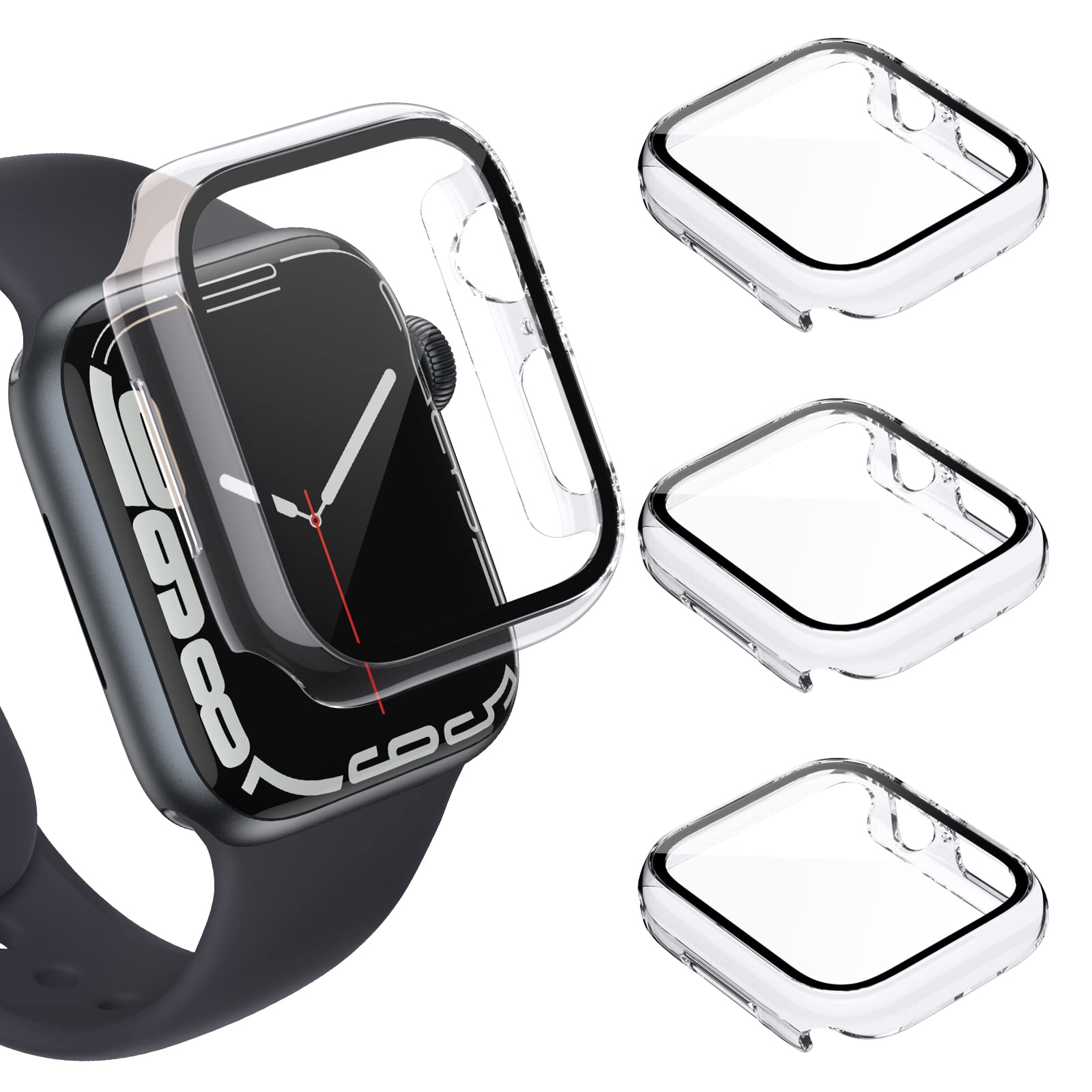 40%off LIWIN 3-Stück Schutzhülle Kompatibel mit Apple Watch Series 7