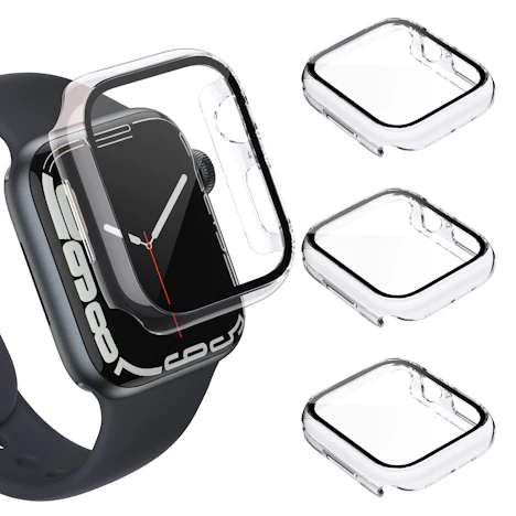 40%off LIWIN 3-Stück Schutzhülle Kompatibel mit Apple Watch Series 7
