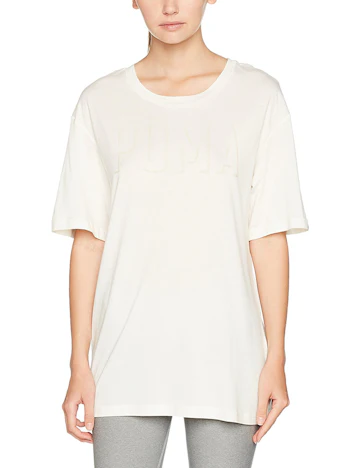 Puma Damen Fusion Elongated Tee W T-Shirt - Gr. M