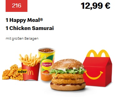 McDonalds-Gutscheine-Happy-Meal-Big-Mac McDonalds Gutscheine Happy Meal Samurai