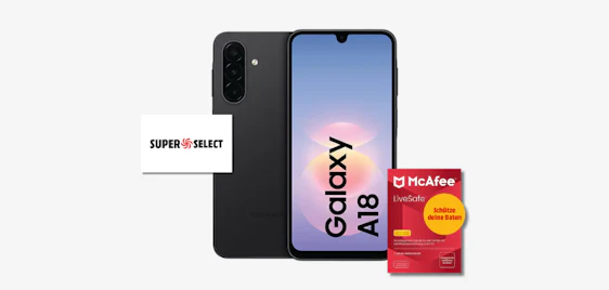 Nur 9,99€ mtl. 💰 Samsung Galaxy A18 LTE + 25GB Telefonica Allnet effektiv 1,49€
