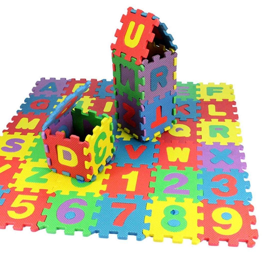 Baby Spielzeug Schaum-Matten Zahlen und Buchstaben für 2,20 Euro [Amazon]