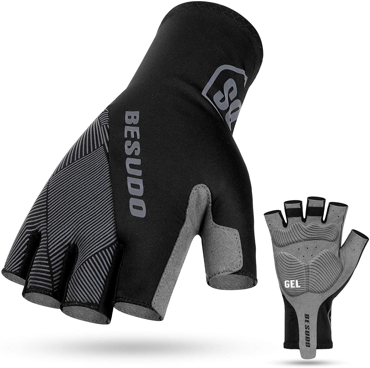 Fahrradhandschuhe Halbfinger in 2 Farben für nur 9,49€(Statt 18,99€)