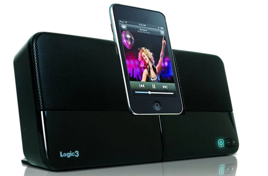 Günstiges iPhone / iPod Soundsystem Logic3 i-Station RTV für 23€