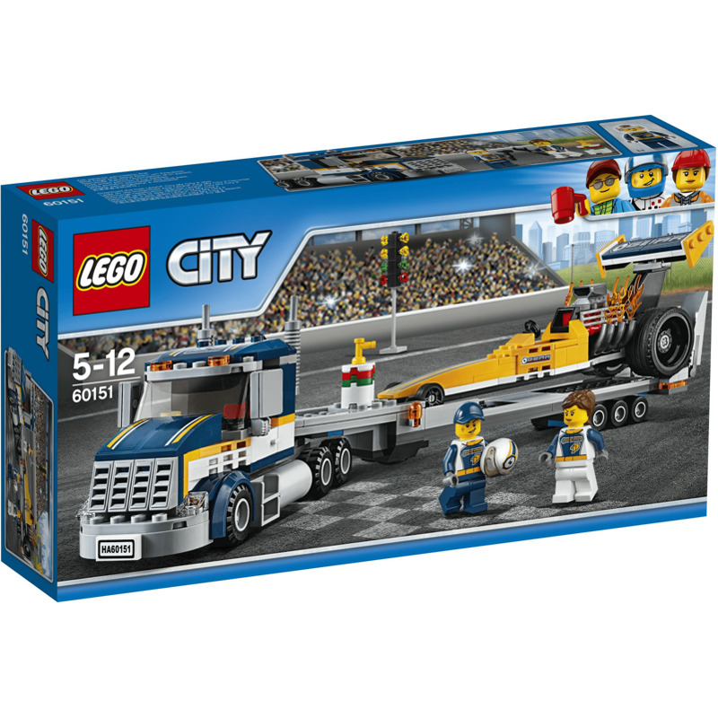 65% Nachlass auf LEGO City - Dragster Transporter (60151)