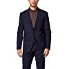  ESPRIT Collection Herren Anzugjacke 998EO2G800, Blau (Navy 400), 98