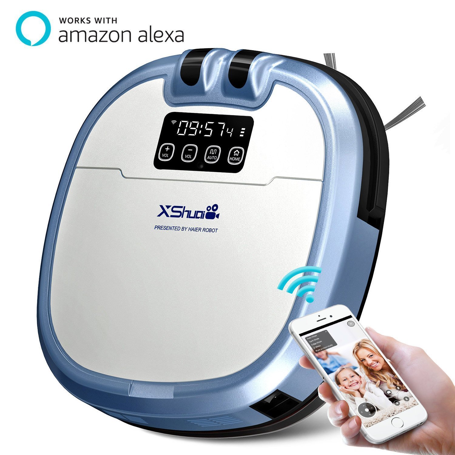 185,99 EUR Haier Xshuai C3 Saugroboter mit Siri und Amazon Alexa Sprachsteuerung​ Statt 264,99​ 
