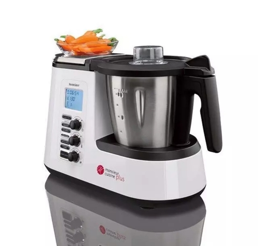 SILVERCREST Küchenmaschine Monsieur Cuisine Édition Plus SKMK 1200 C3 für 149,- EUR