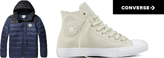 20% Extra-Rabatt auf Sale-Artikel bei Converse - z. B. Chuck Taylor All Star Plush Suede für 28€