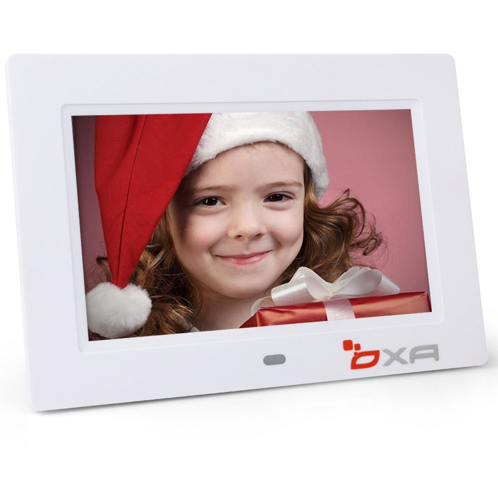 (amazon.de)Weißer Digitaler Bilderrahmen für nur 26,99 Euro--50% 