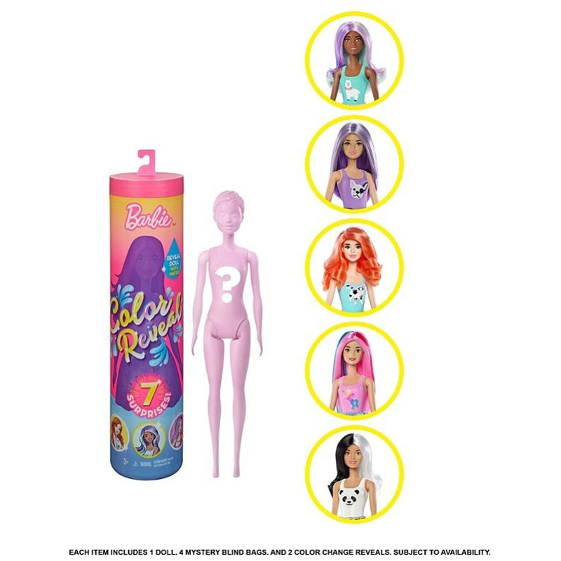 Aktion: Barbie Color Reveal Animal-Themed Doll (GMT48) 47,39€ günstiger