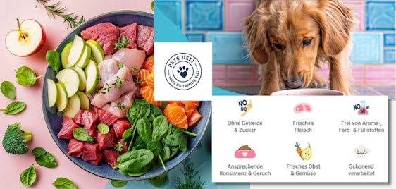 🐕 Erstbesteller:innen sparen 20% auf Tierfutter von Pets Deli 🐈