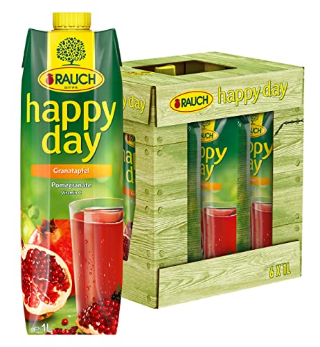 6er-Pack Rauch Happy Day Granatapfel für 12€ – 6 x 1L Saft