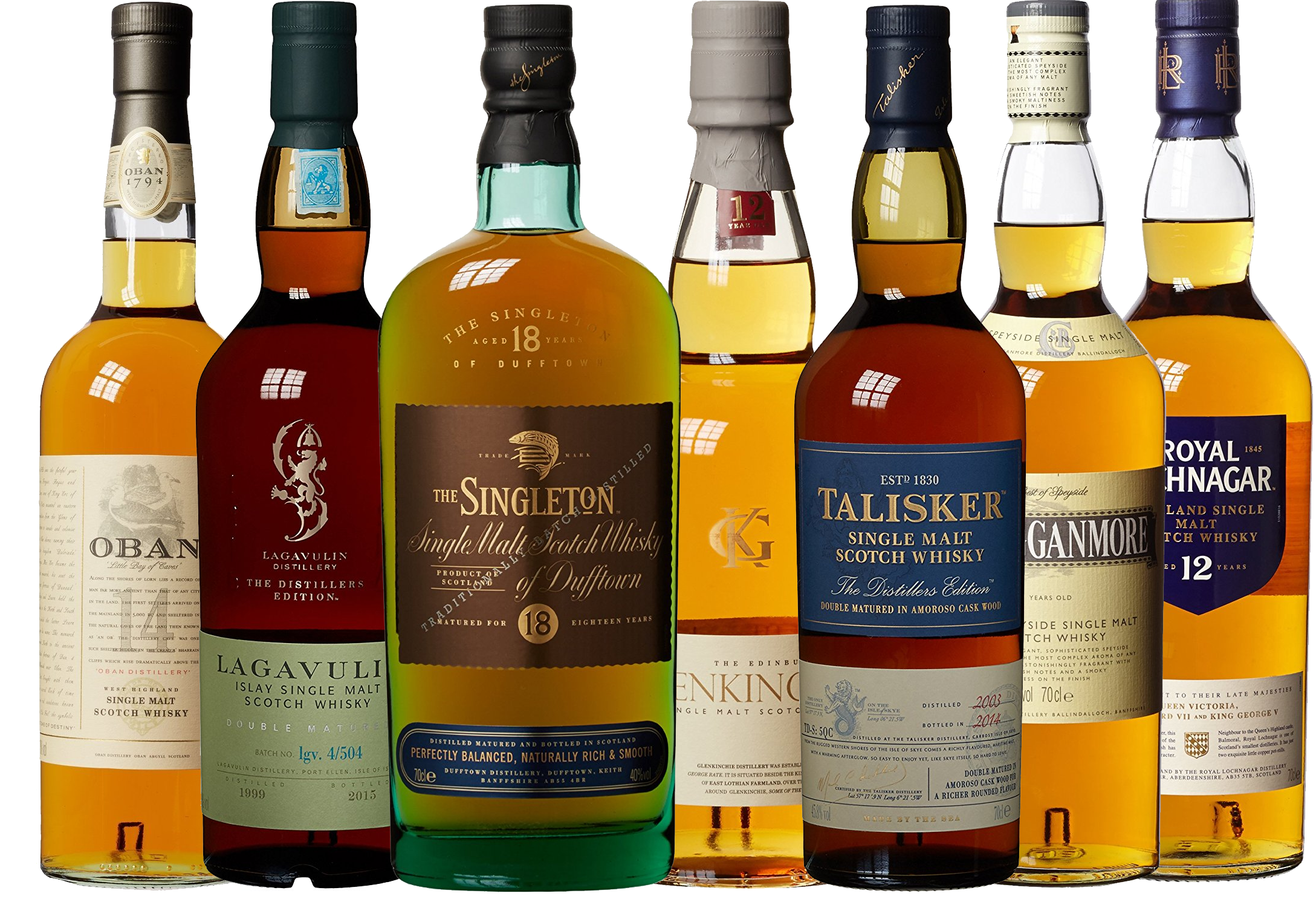 Günstige Whiskys in der Übersicht - dank 15% Gutschein bei Amazon