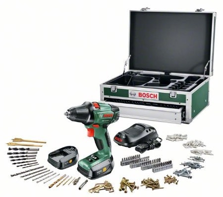 Bosch PSR 14.4 Li-2 inkl. zwei Akkus und 241-teiligem Zubehörset als B-Ware für 109€ - Akkuschrauber *UPDATE2*