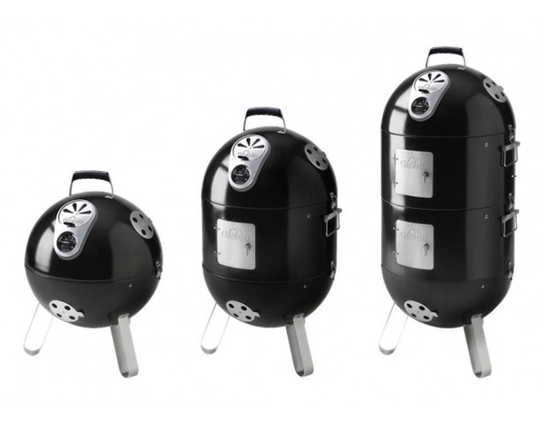 Napoleon Apollo AS200K-1 für 180€ - 3-in-1-Smoker &amp; Holzkohle-Kugelgrill, Ø 40 cm