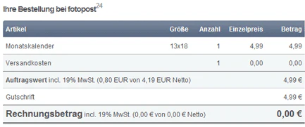 preisliste