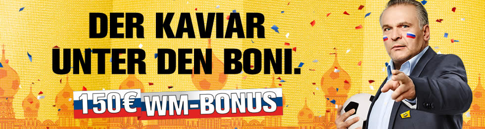 WM-Tipps mit Interwetten: 100% Bonus bis 150€